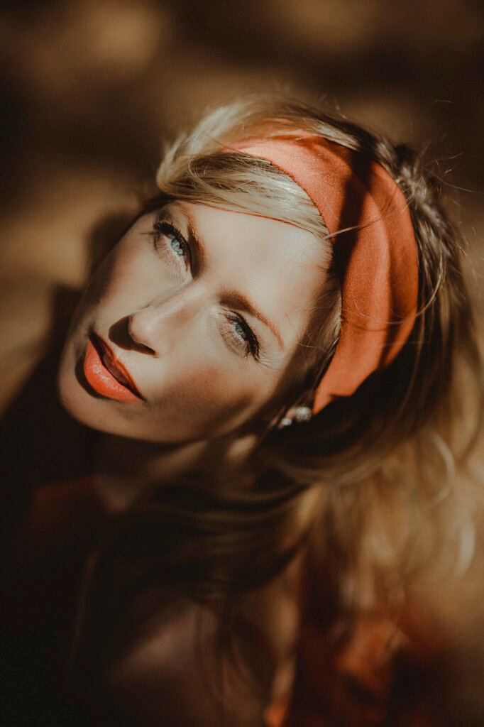 Portrait de femme lumière douce