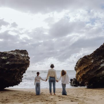 Séance famille ambiance vacances à Soustons plage