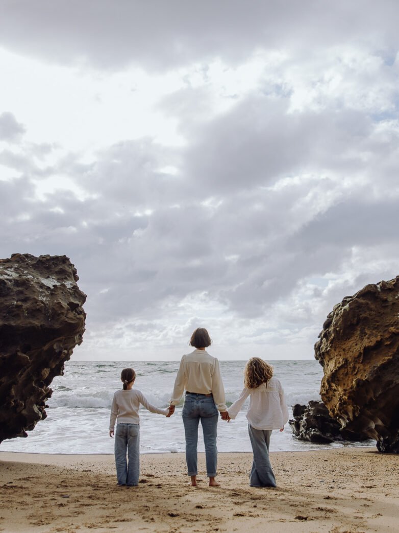 Séance mère-filles à Biarritz